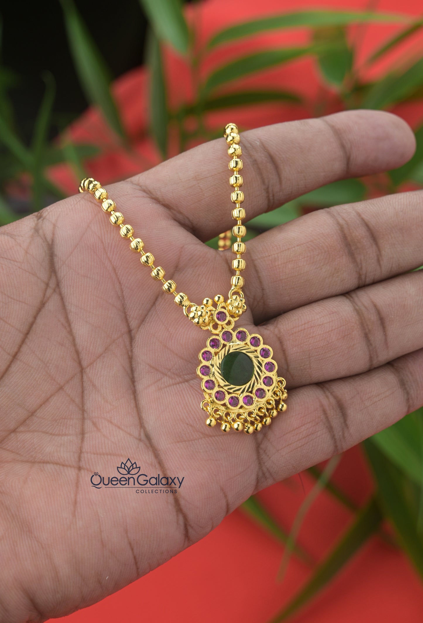 Goldplated Palakka Necklace