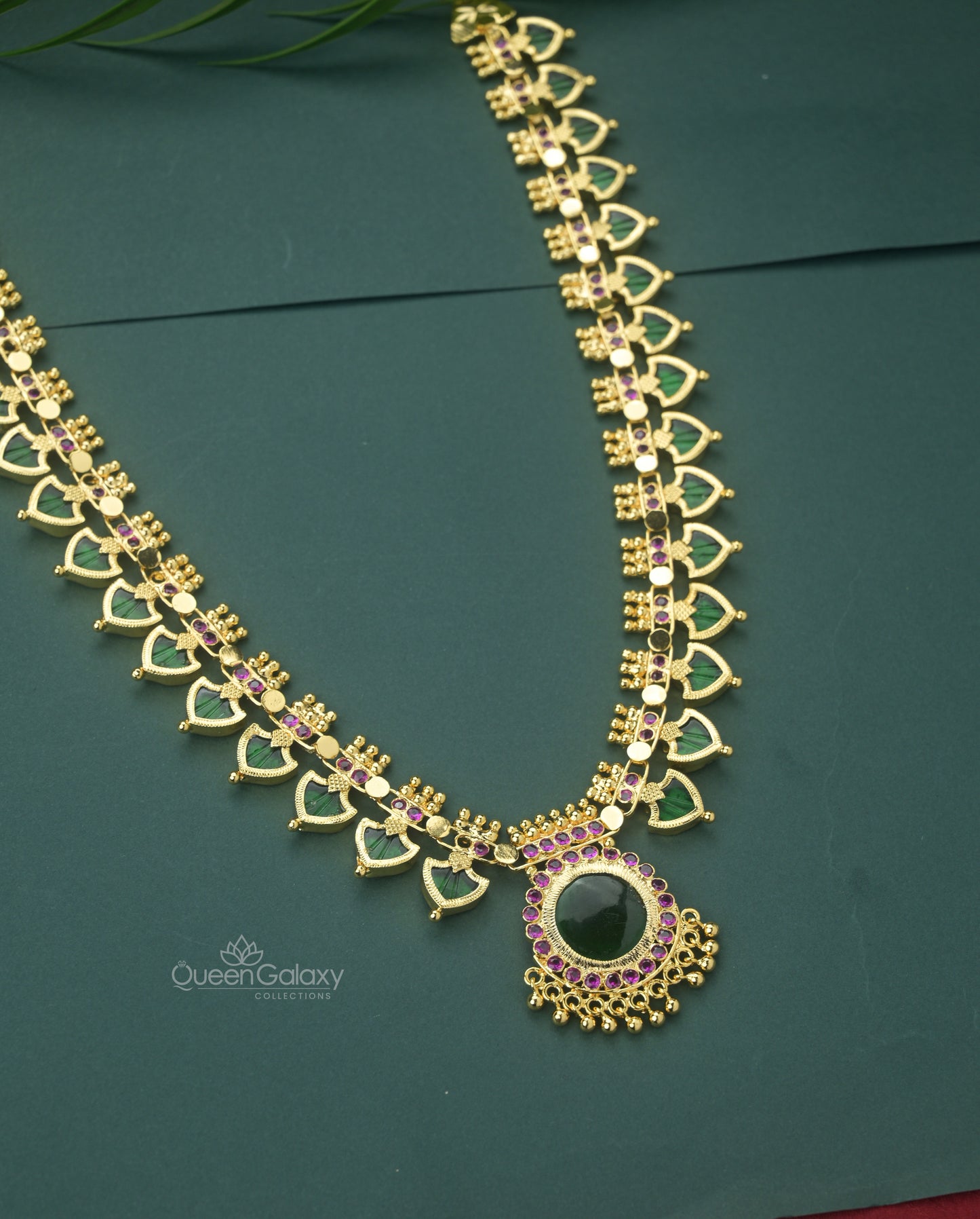 Goldplated Palakka Long Haram