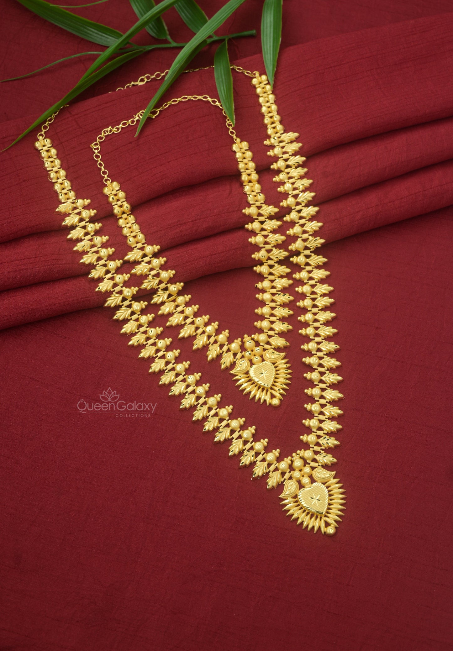 Goldplated Necklace And Longharam