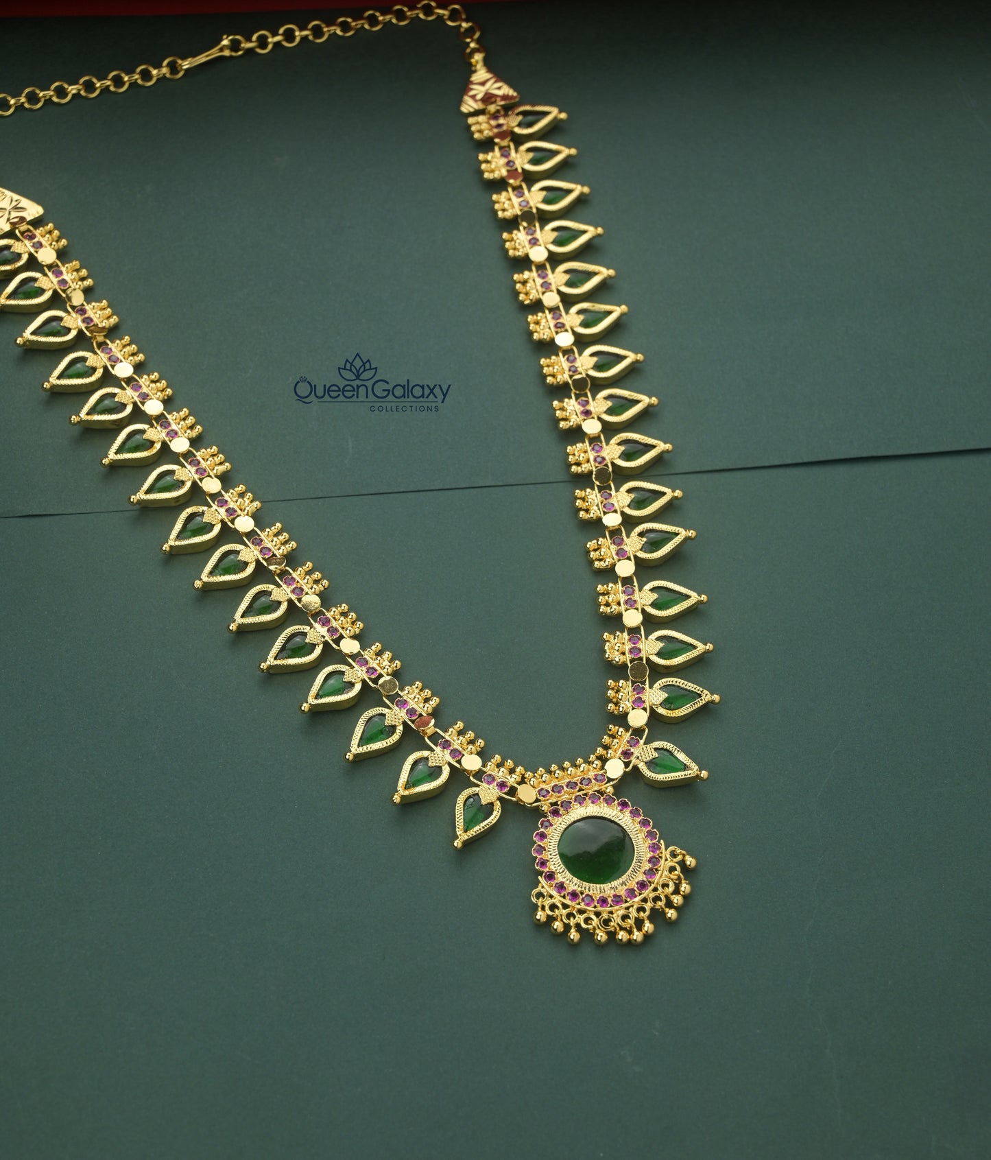 Goldplated Palakka Gopi Long Haram