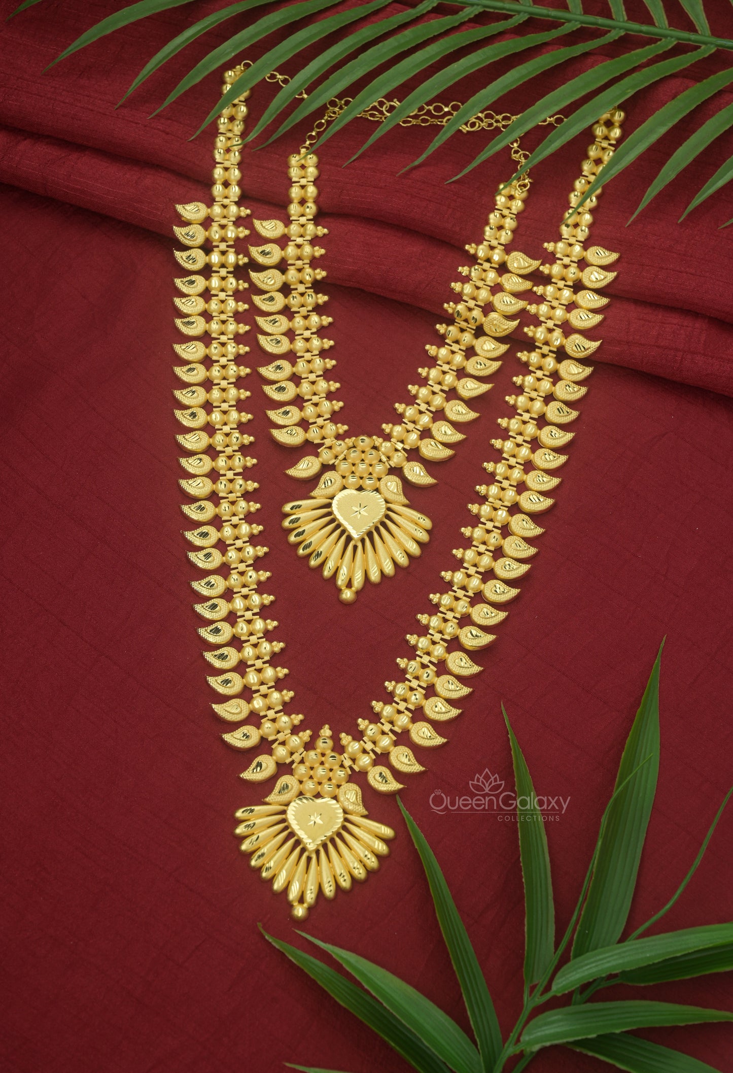 Goldplated Necklace And Longharam