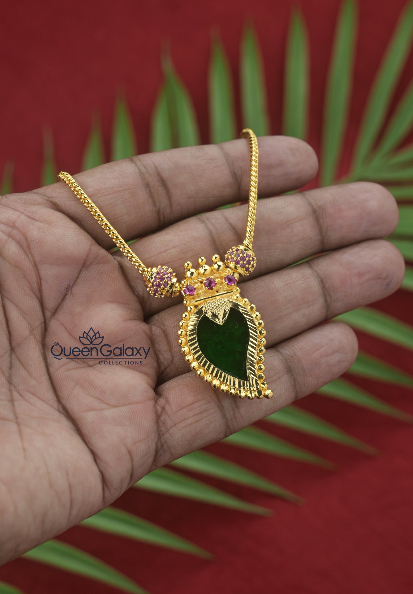 Goldplated Palakka Necklace