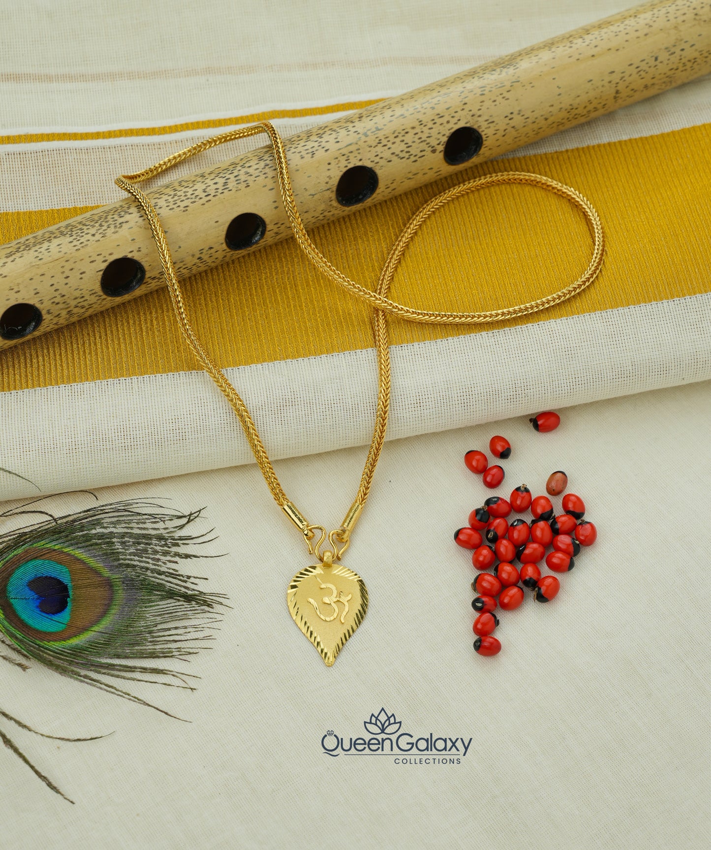 Goldplated Chain With Thali