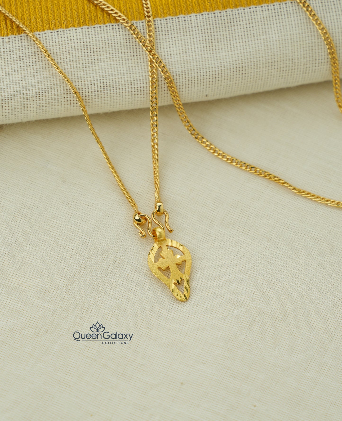 Goldplated Chain With Thali
