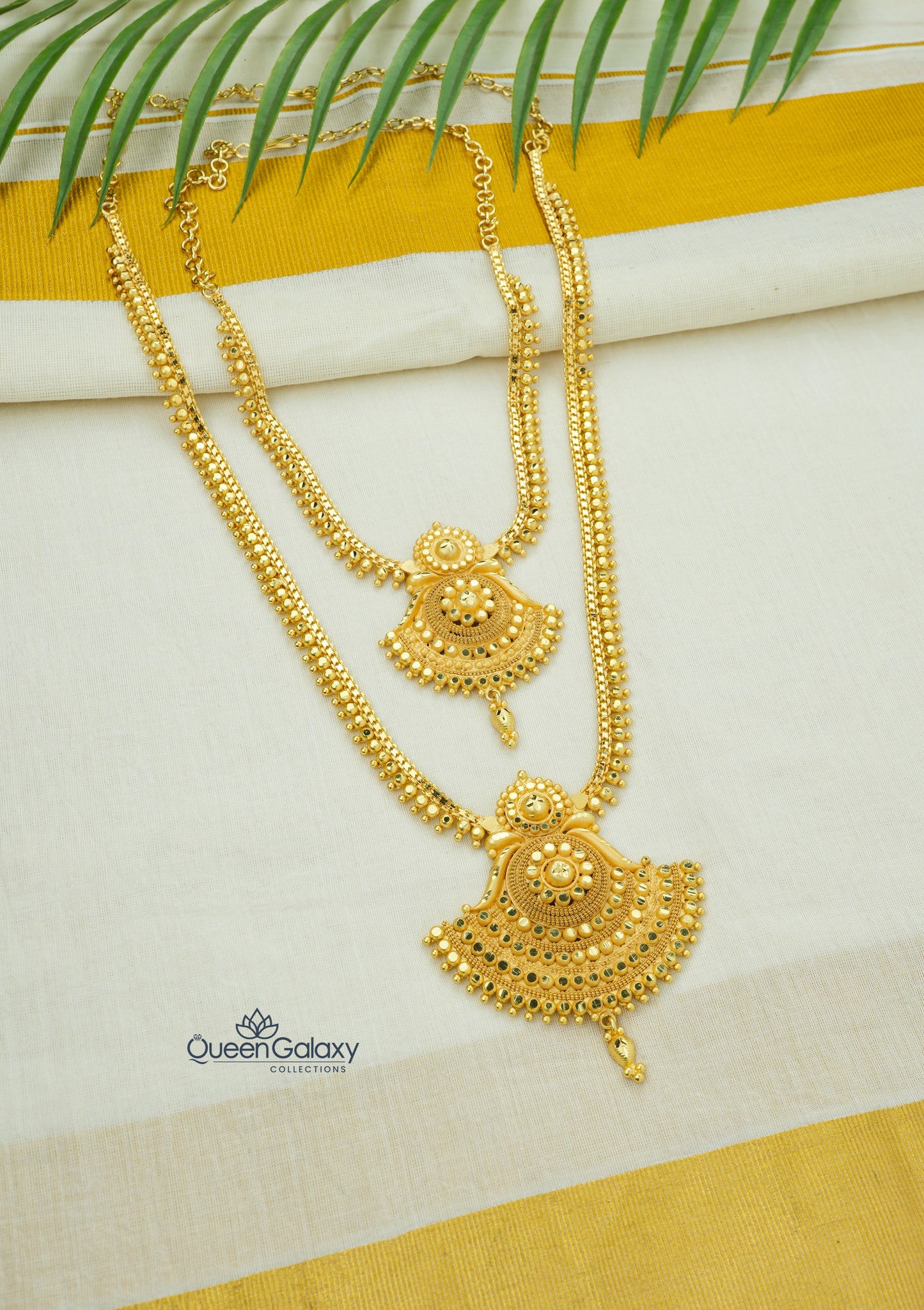 Goldplated Necklace And Longharam