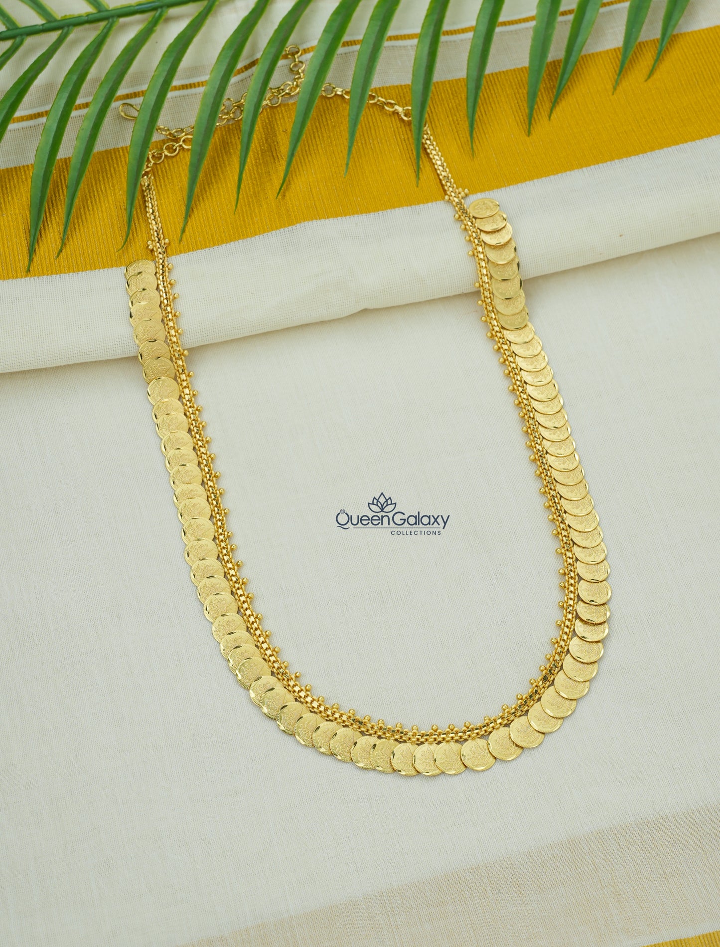 Goldplated Lekshmi Kassu Longharam