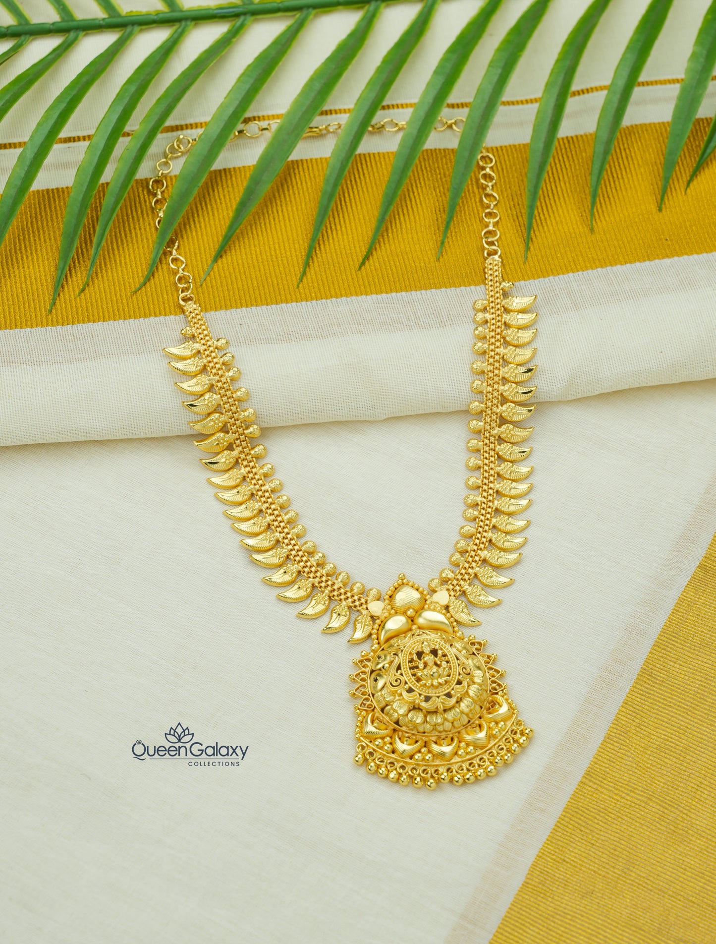 Goldplated Lakshmi Necklace