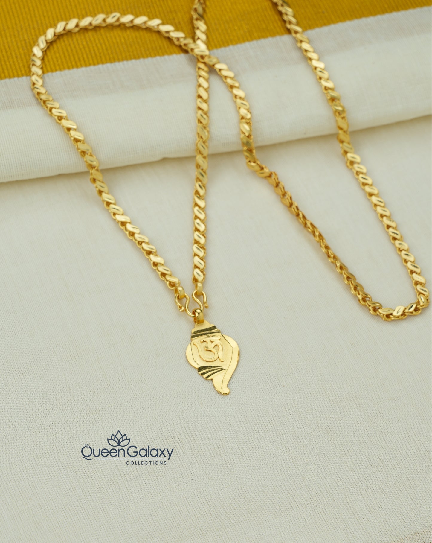 Goldplated Chain With Thali