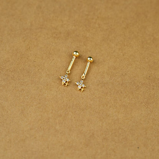 Gold Plated AD Stone Bugadi