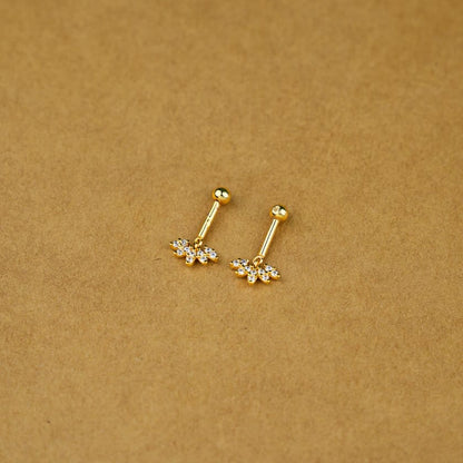 Gold Plated AD Stone Bugadi