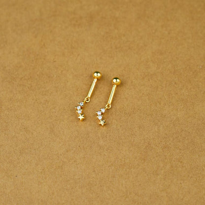 Gold Plated AD Stone Bugadi