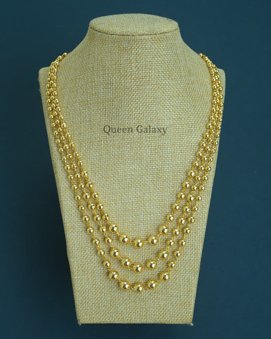 Goldplated 3 Layer Necklace