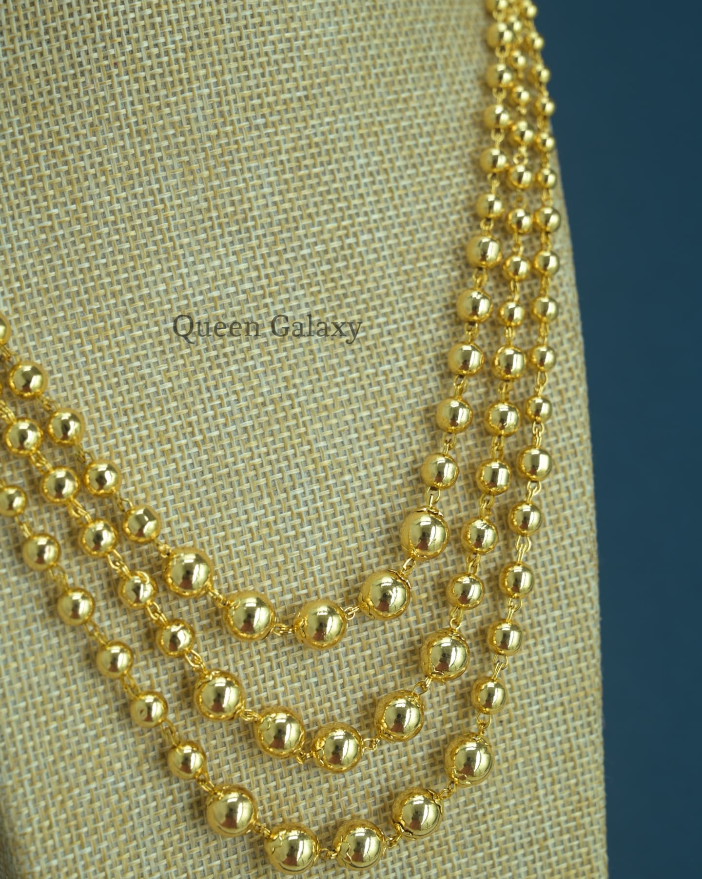 Goldplated 3 Layer Necklace