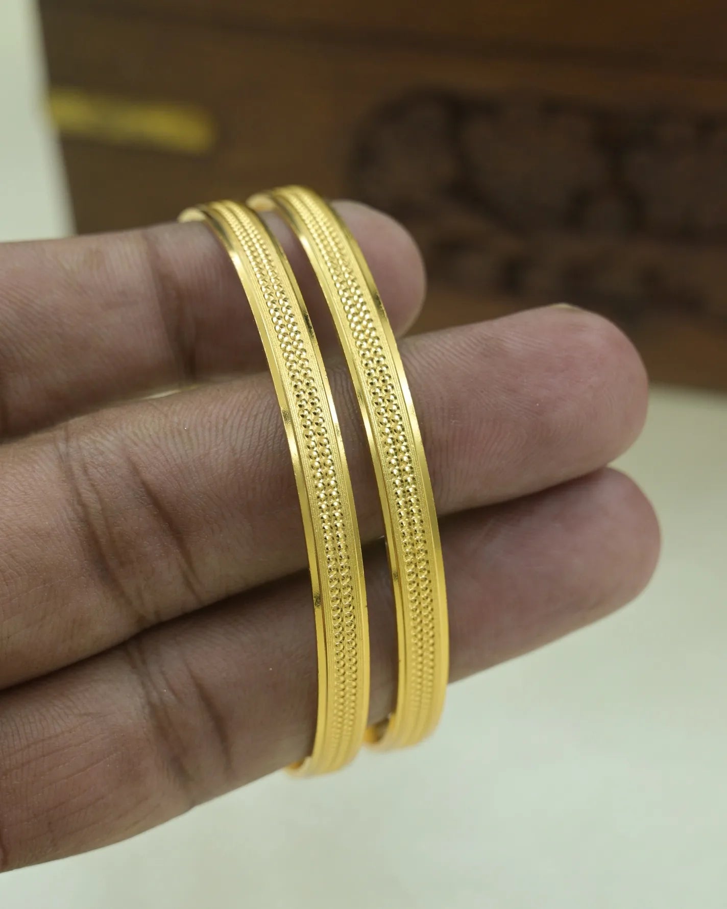 Goldplated Bangles