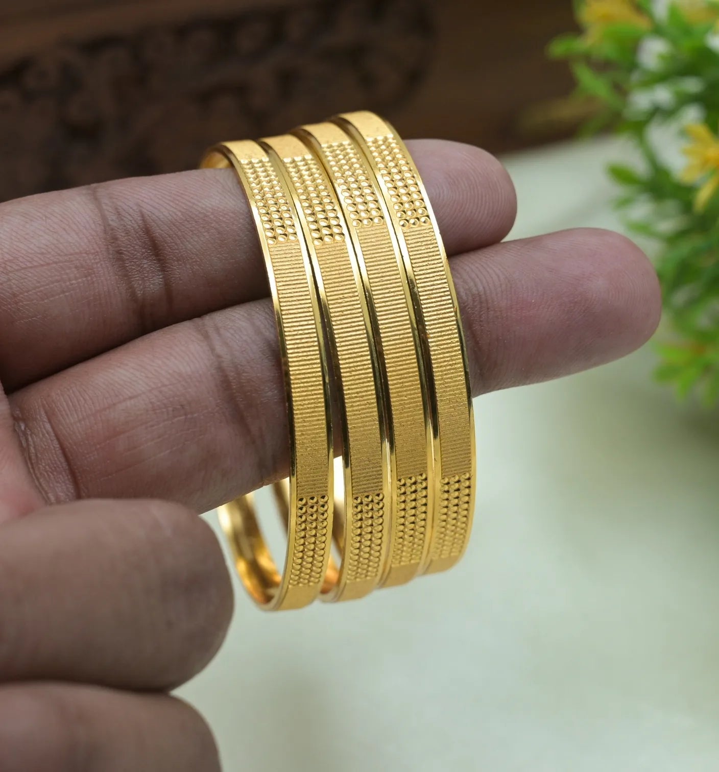 Goldplated Bangles