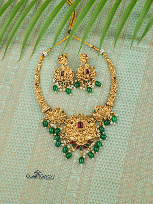 Antique Necklace With Earrings