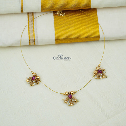 Antique Invisible Necklace