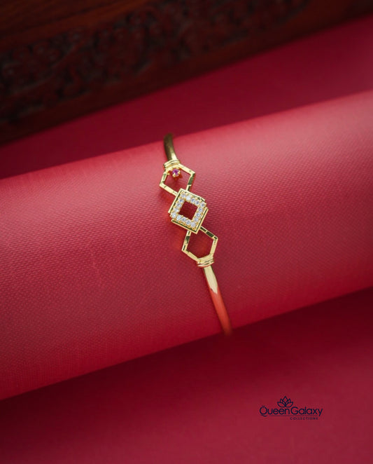 Goldplated Lock Bangles