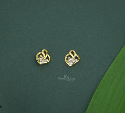 Goldplated Nosepin and Second stud
