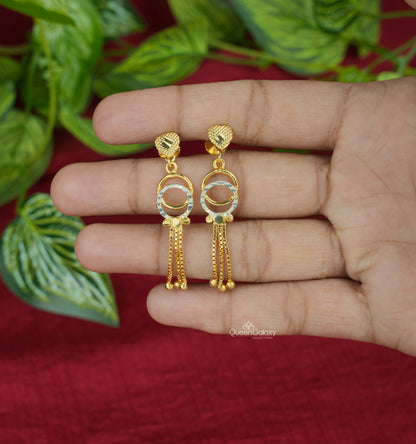 White Goldplated Earrings