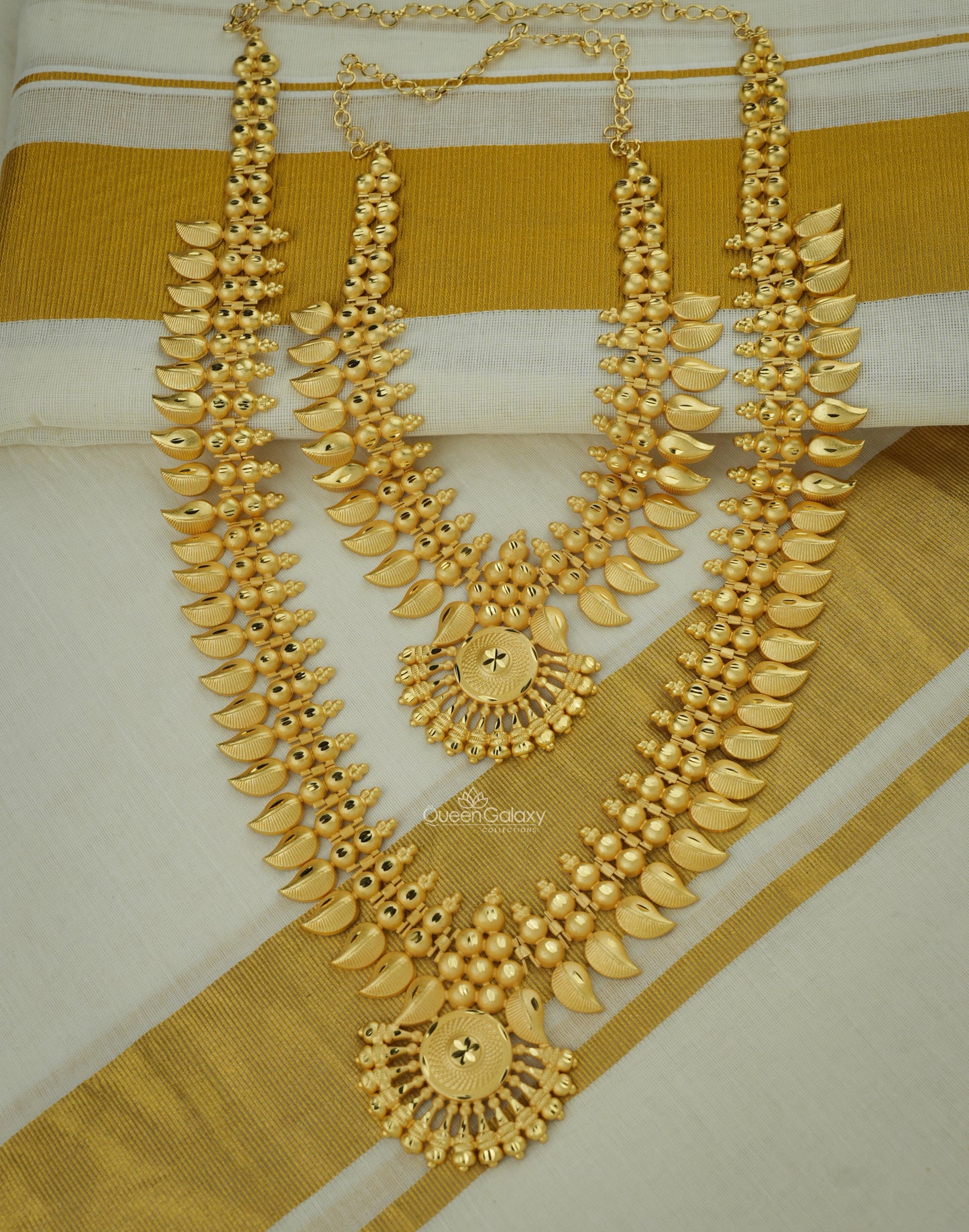 Goldplated Necklace And Longharam