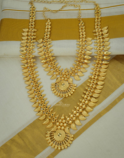 Goldplated Necklace And Longharam