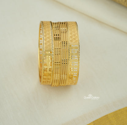 Goldplated Bangle Combo Set
