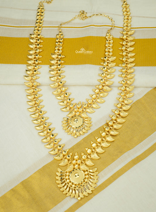 Goldplated Necklace And Longharam