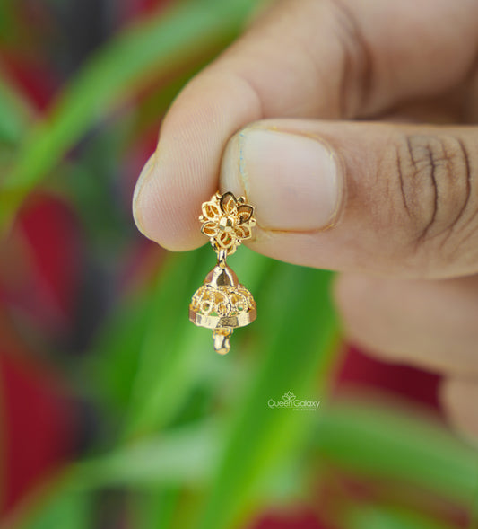 Gold Plated Jimikki Earrings for Baby Girl 