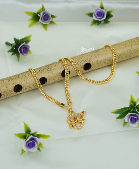 Goldplated Chain With Pendant