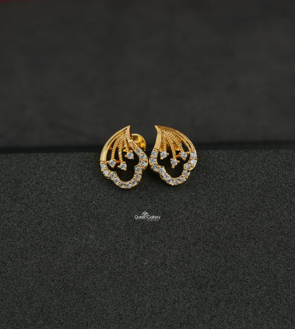Goldplated AD Stone Earrings