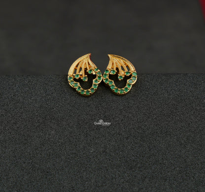 Goldplated AD Stone Earrings