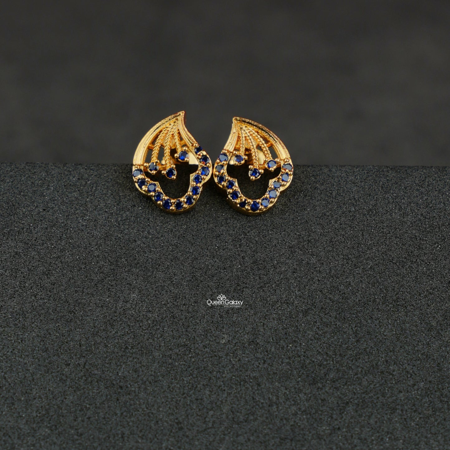 Goldplated AD Stone Earrings
