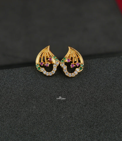 Goldplated AD Stone Earrings