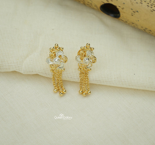 White Goldplated Earrings