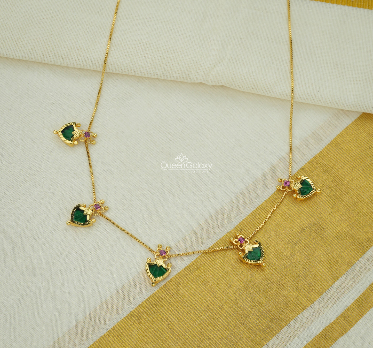 Goldplated Palakka Necklace