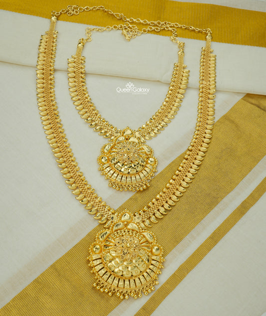 Goldplated Necklace And Longharam