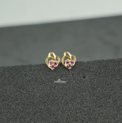 Goldplated Nosepin and Second stud