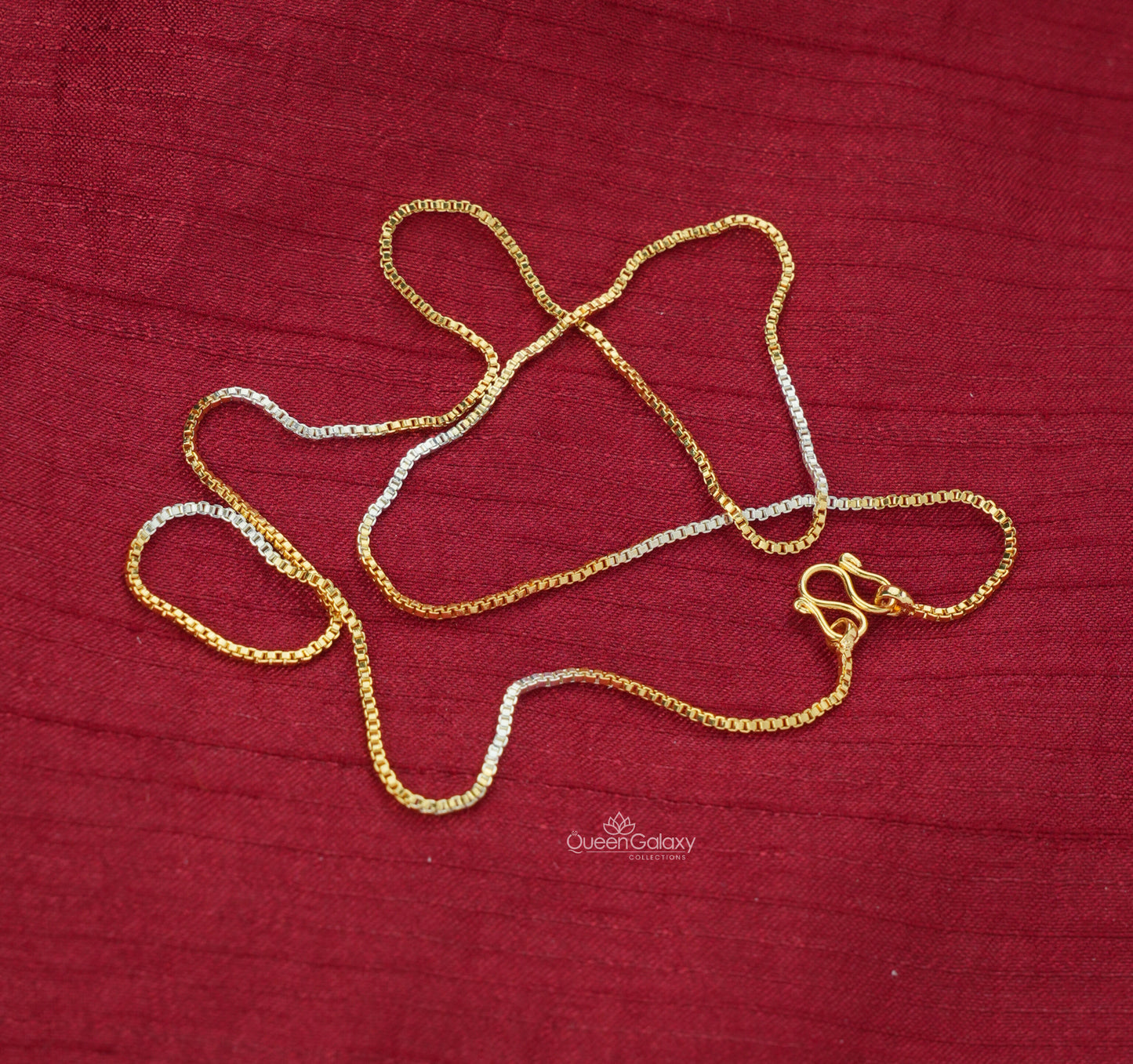 White Gold plated Chain – Dual Tone Jewelry 