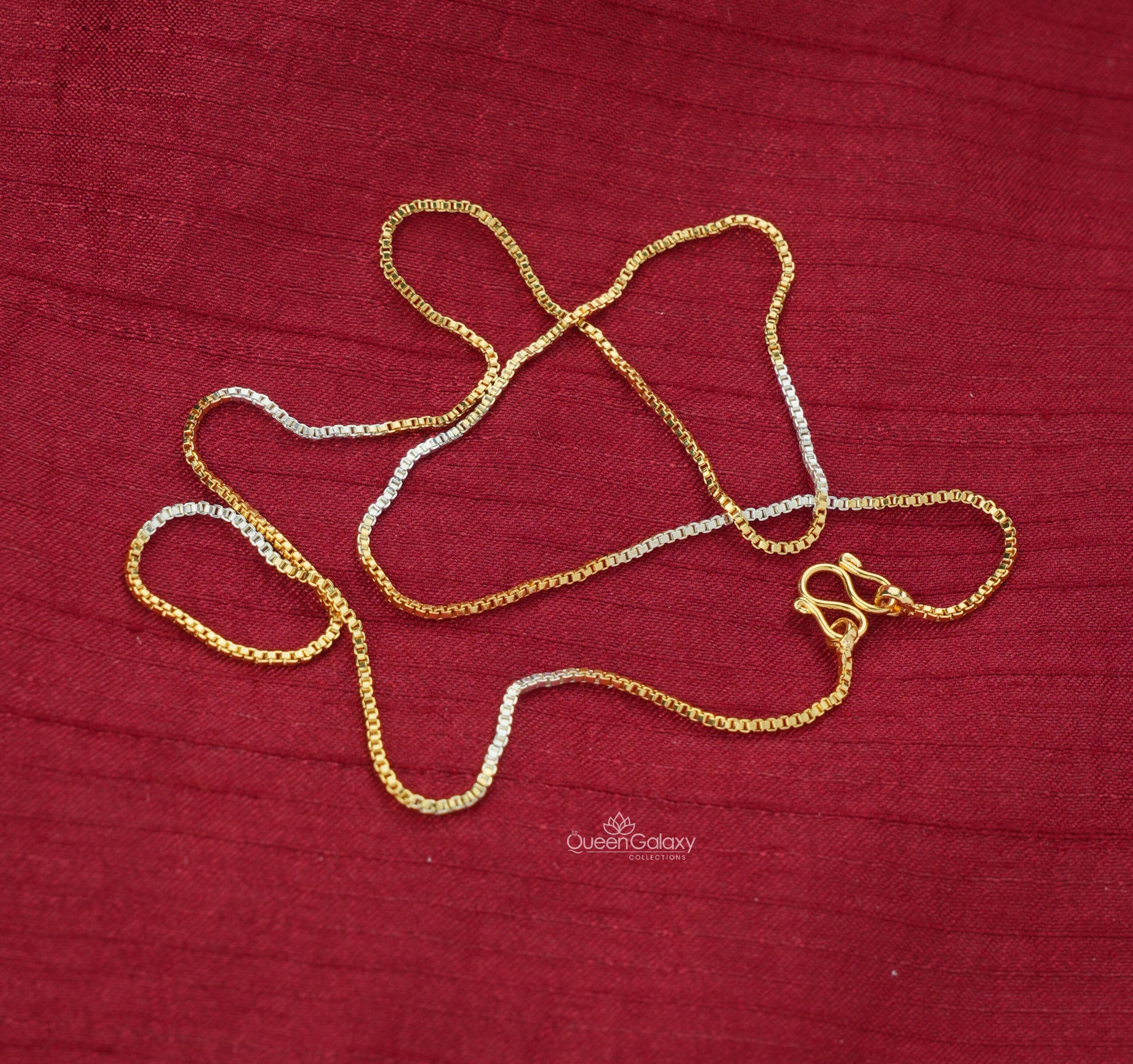 White Gold plated Chain – Dual Tone Jewelry 
