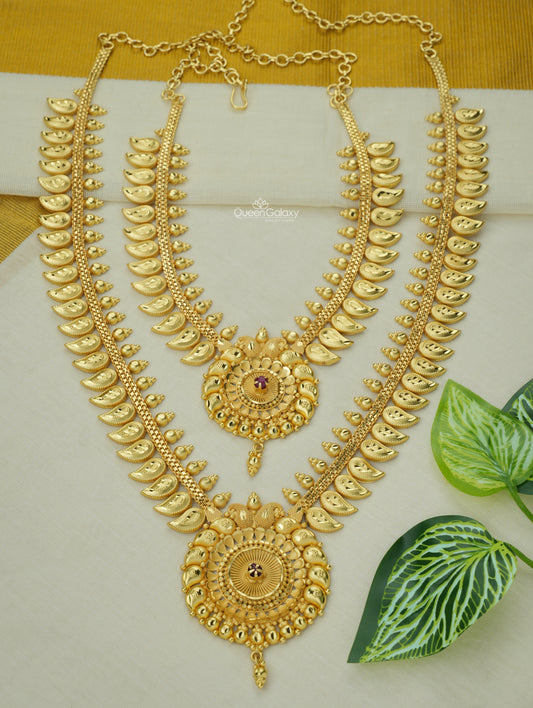 Goldplated Necklace And Longharam