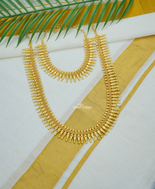 Goldplated Necklace And Longharam