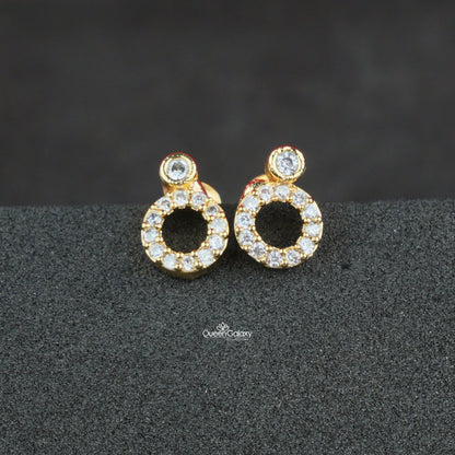Goldplated AD Stone Earrings