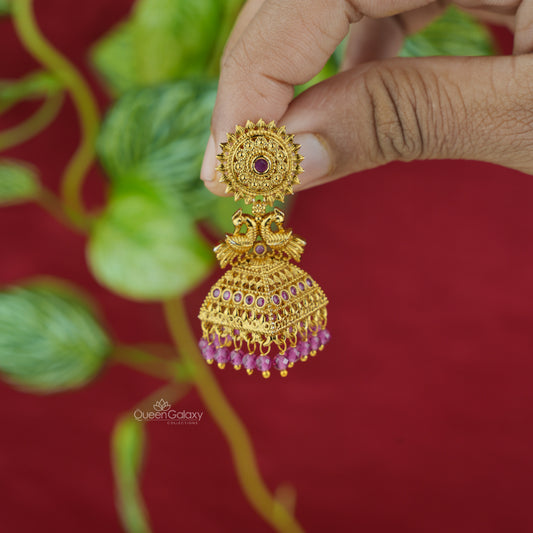 Antique Ruby Stone Jimikki