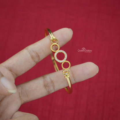 Goldplated Lock Bangles