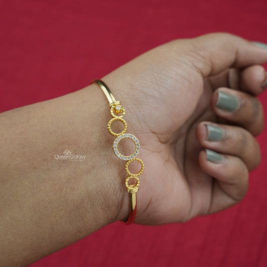 Goldplated Lock Bangles