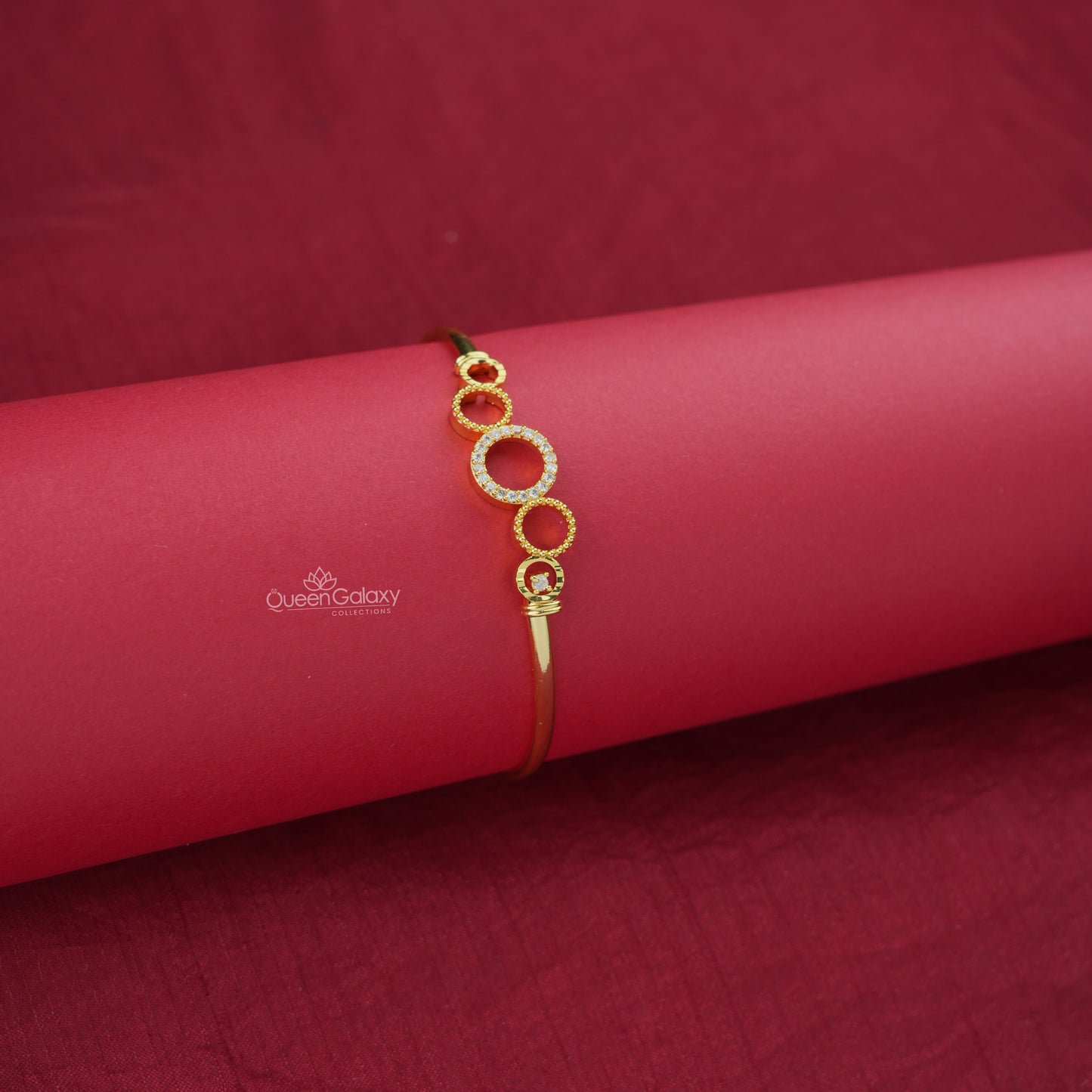 Goldplated Lock Bangles