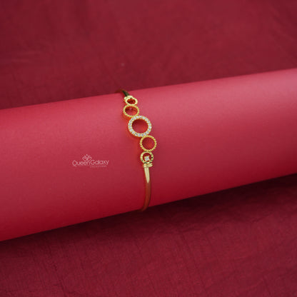 Goldplated Lock Bangles