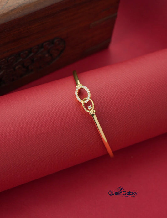 Goldplated Lock Bangles