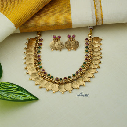 Antique Kassu Necklace With Stud